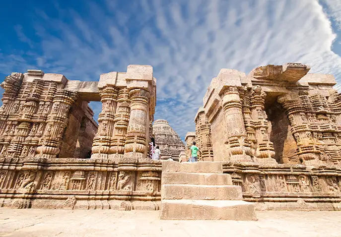 sun gold in konark orissa